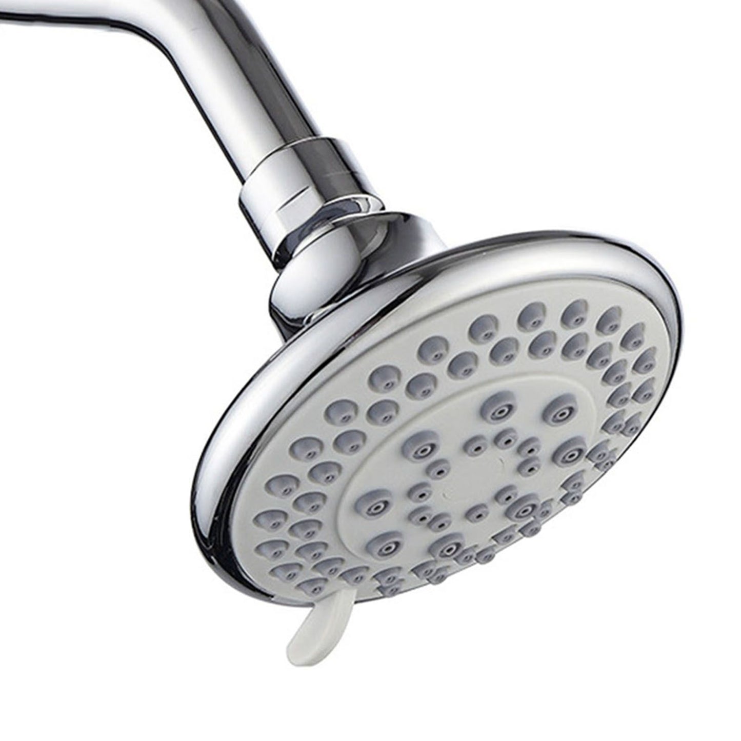 4 Inch Shower Head Plastic Round Wall Mounted Rain Showerhead for Bathroom Shower Accessories V1294-YM0521-3112220082111