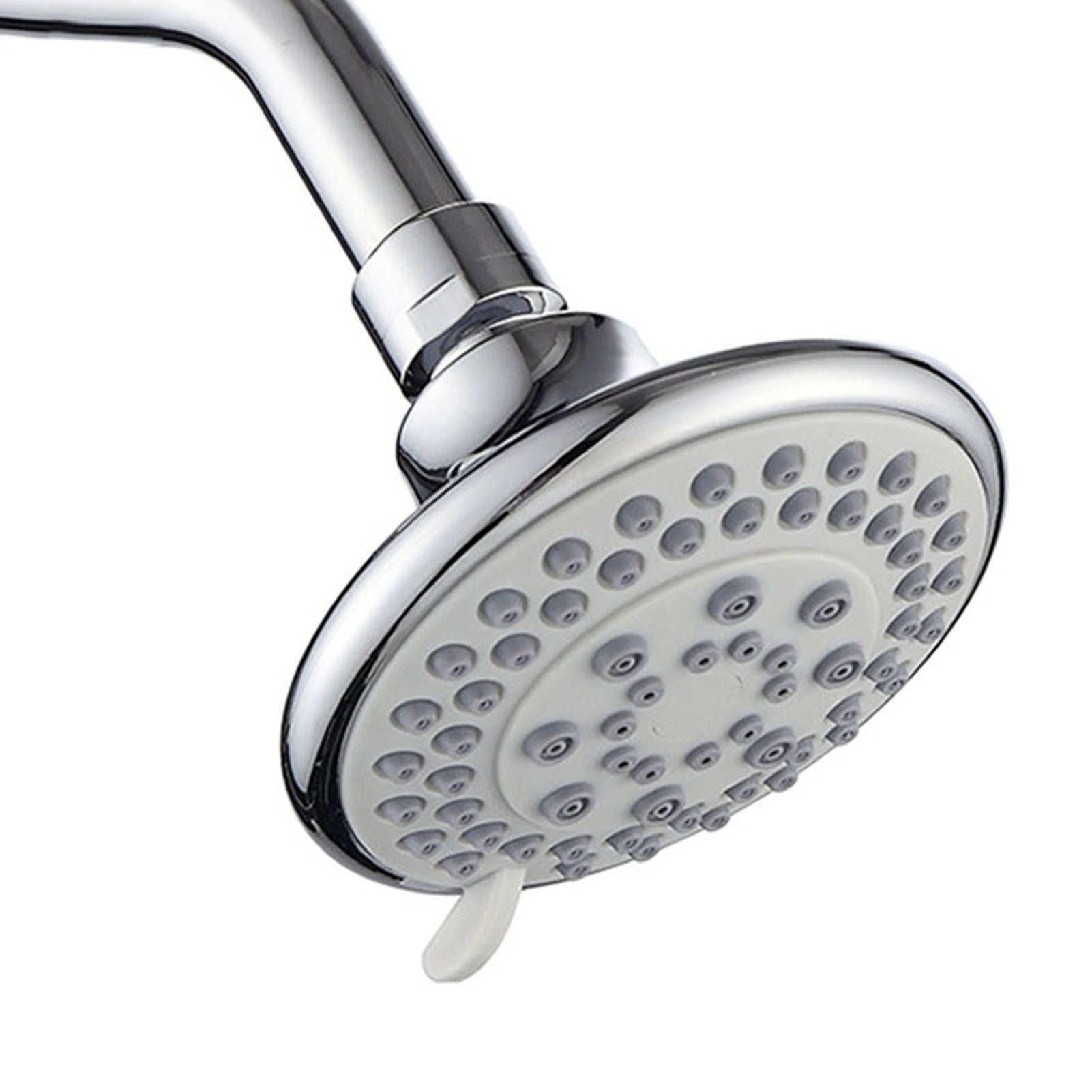 4 Inch Shower Head Plastic Round Wall Mounted Rain Showerhead for Bathroom Shower Accessories V1294-YM0521-3112220082111