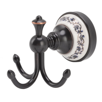 Wall Mounted Coat Hook 3 Prong Retro Look Corrosion Resistance Hanging Towel Hook for Bathroom Bedroom V1294-YM0521-3112220086111