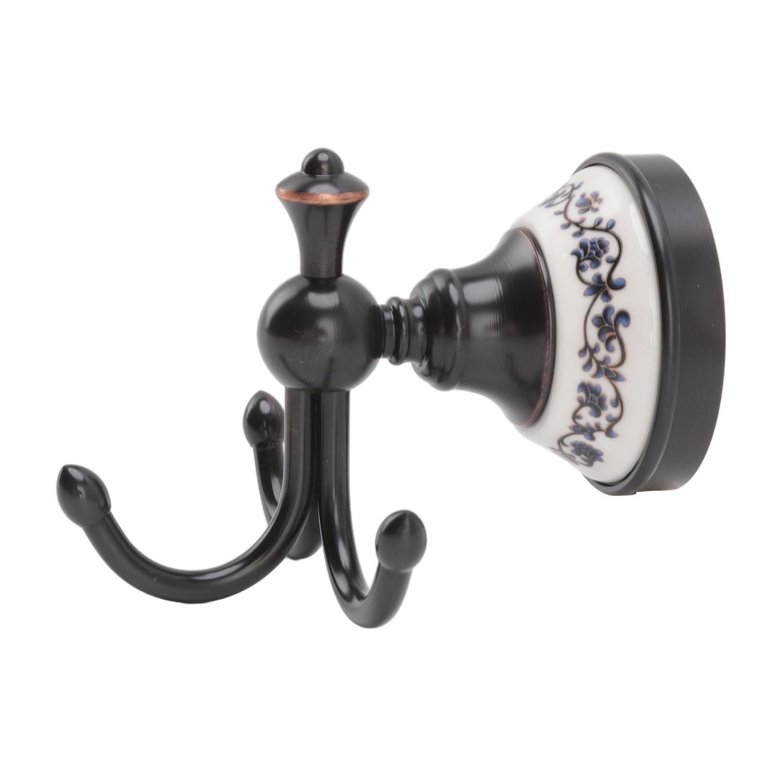 Wall Mounted Coat Hook 3 Prong Retro Look Corrosion Resistance Hanging Towel Hook for Bathroom Bedroom V1294-YM0521-3112220086111