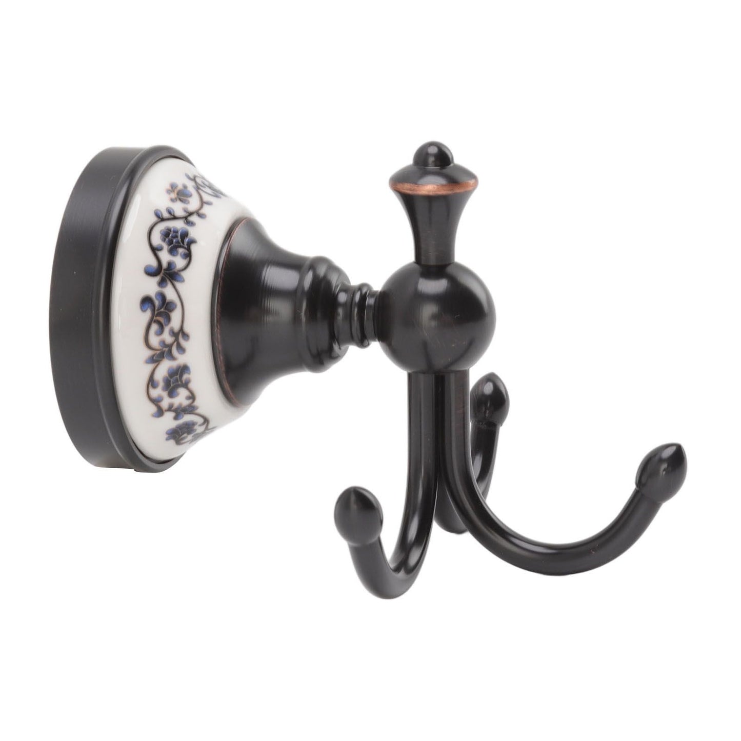 Wall Mounted Coat Hook 3 Prong Retro Look Corrosion Resistance Hanging Towel Hook for Bathroom Bedroom V1294-YM0521-3112220086111