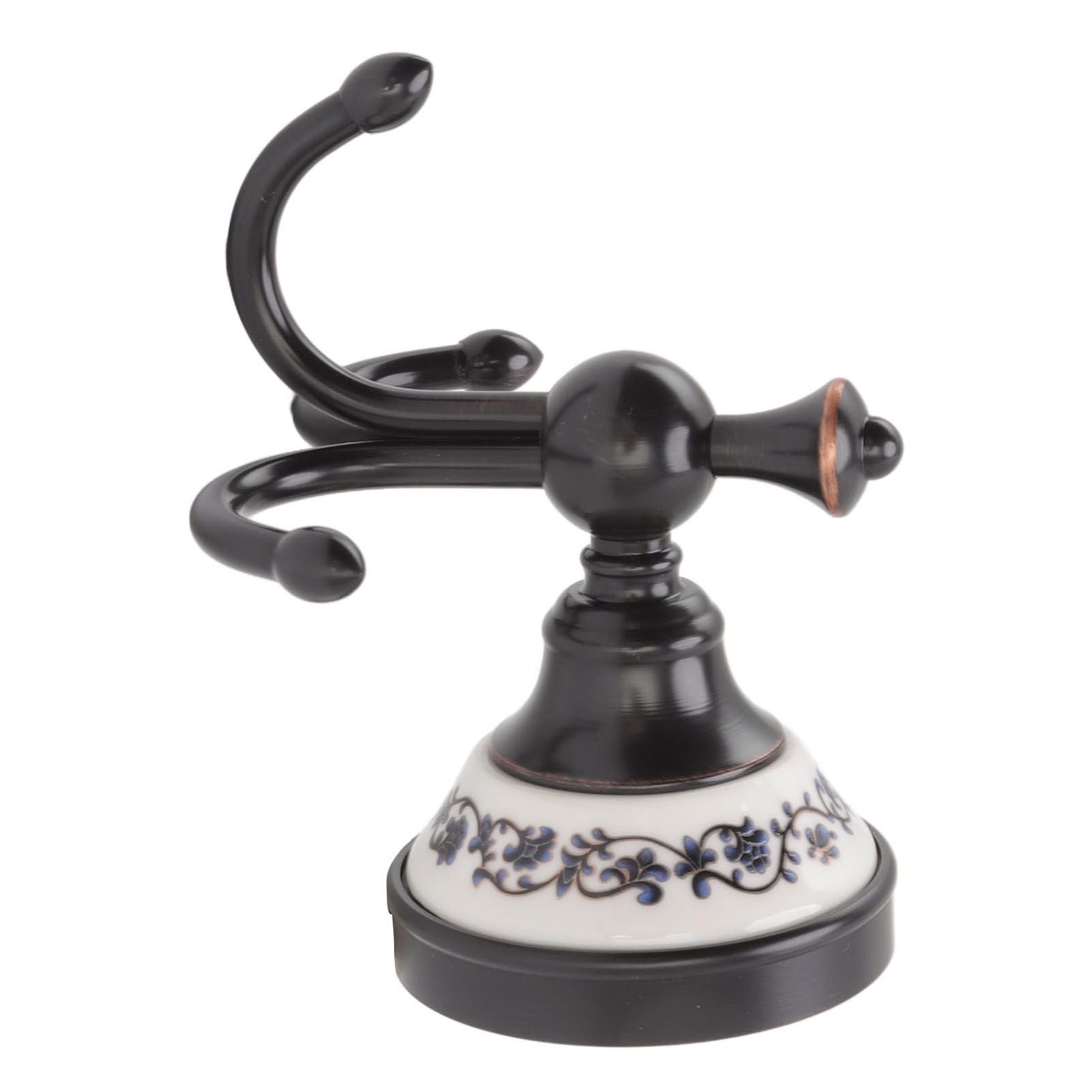 Wall Mounted Coat Hook 3 Prong Retro Look Corrosion Resistance Hanging Towel Hook for Bathroom Bedroom V1294-YM0521-3112220086111