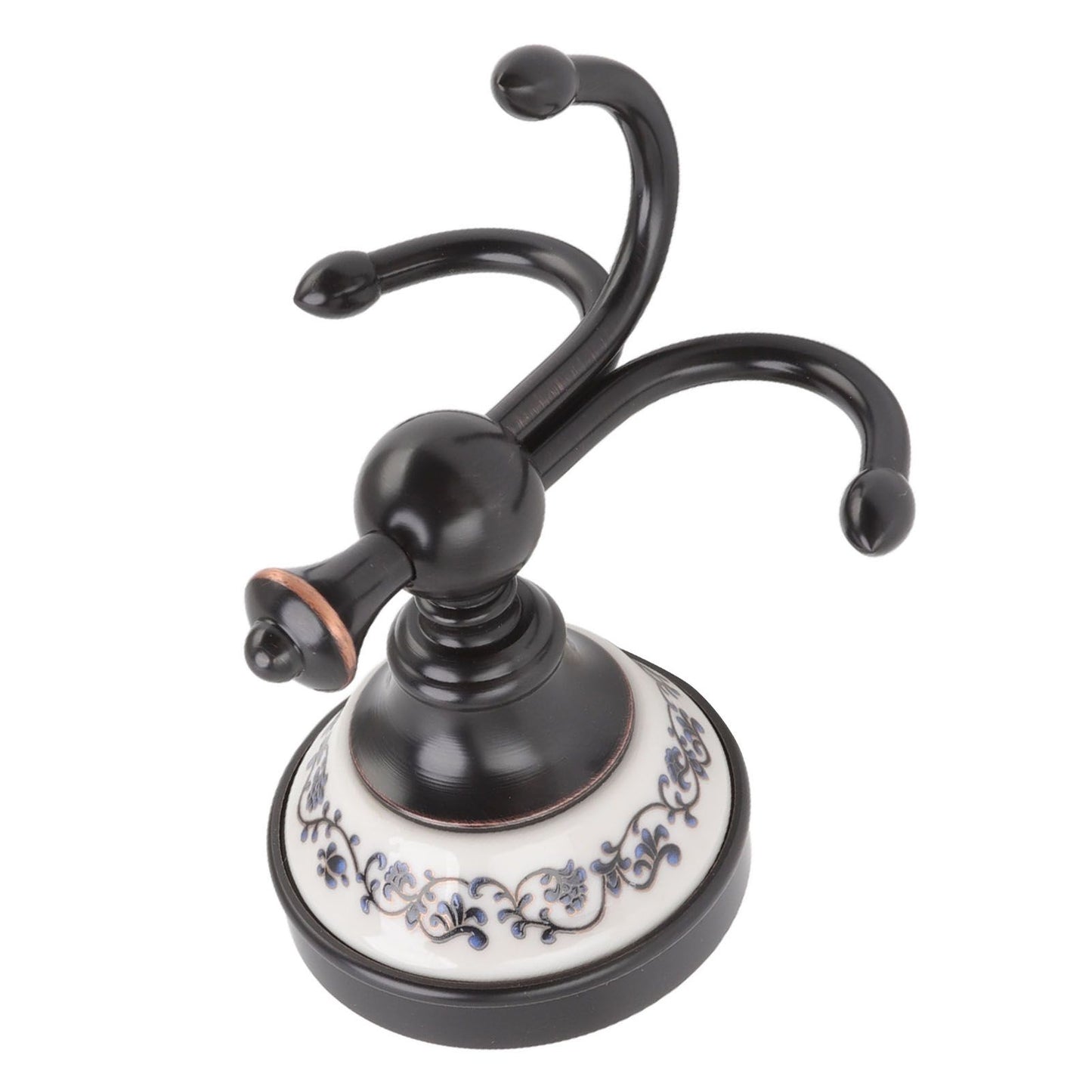 Wall Mounted Coat Hook 3 Prong Retro Look Corrosion Resistance Hanging Towel Hook for Bathroom Bedroom V1294-YM0521-3112220086111