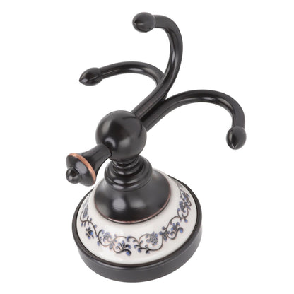 Wall Mounted Coat Hook 3 Prong Retro Look Corrosion Resistance Hanging Towel Hook for Bathroom Bedroom V1294-YM0521-3112220086111