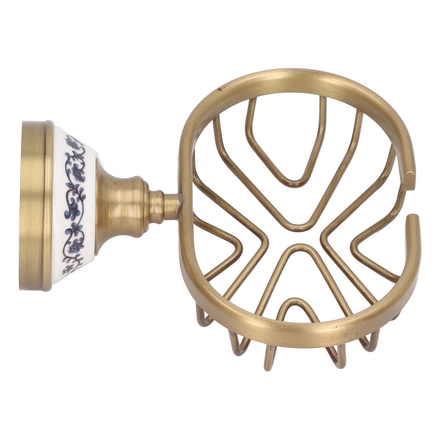 Soap Dish Holder Basket Hollow Design Waterproof Rustproof Wall Mounted Antique Bathroom Soap Basket Soap V1294-YM0521-3112220088311