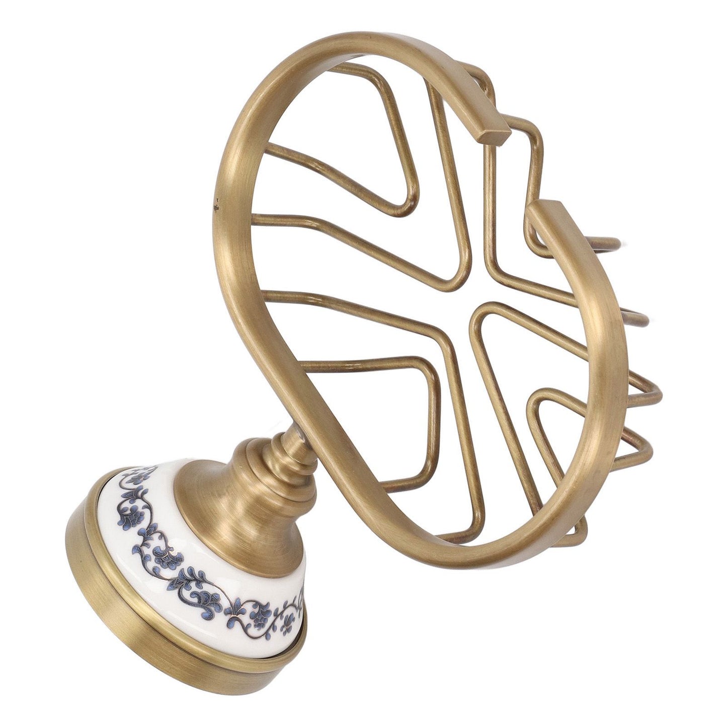 Soap Dish Holder Basket Hollow Design Waterproof Rustproof Wall Mounted Antique Bathroom Soap Basket Soap V1294-YM0521-3112220088311