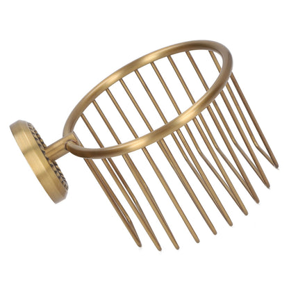 Hollow Out Toilet Paper Holder Antique Rust Proof Wall Mounted Tissue Roll Basket Rack for Bathroom V1294-YM0521-3112220089511