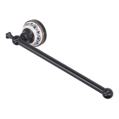 Retro Copper Bathroom Towel Bar Single Bath Towel Rack for Kitchen Wall Bathroom Wall V1294-YM0521-3112220089911
