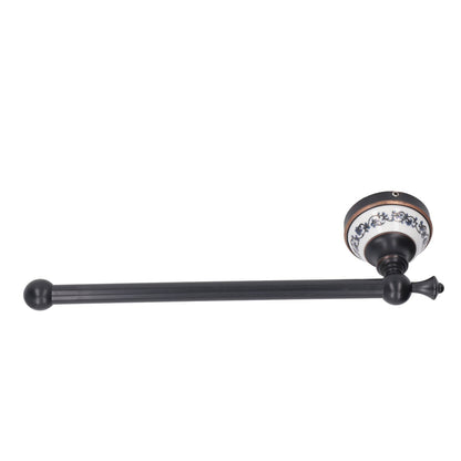 Retro Copper Bathroom Towel Bar Single Bath Towel Rack for Kitchen Wall Bathroom Wall V1294-YM0521-3112220089911