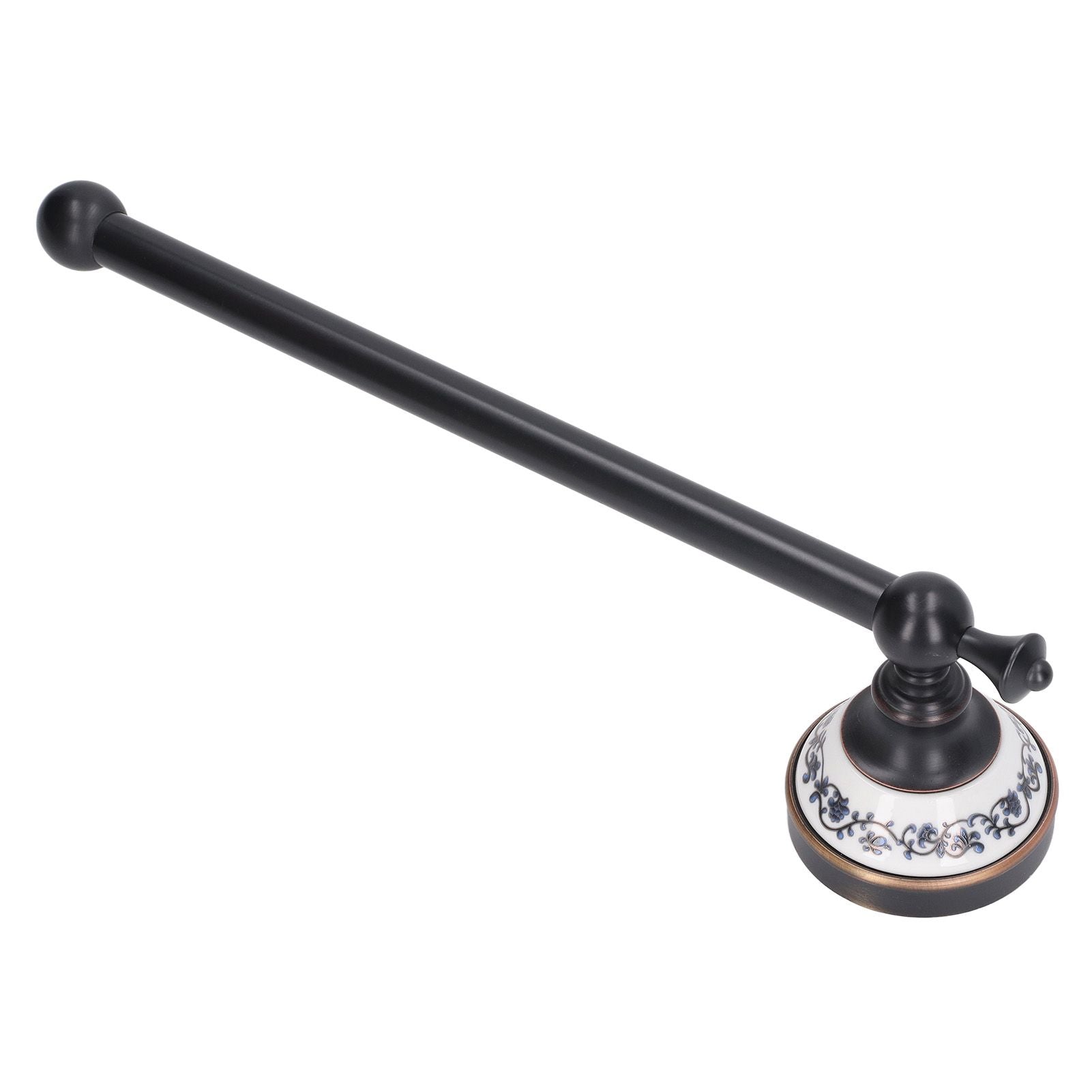 Retro Copper Bathroom Towel Bar Single Bath Towel Rack for Kitchen Wall Bathroom Wall V1294-YM0521-3112220089911