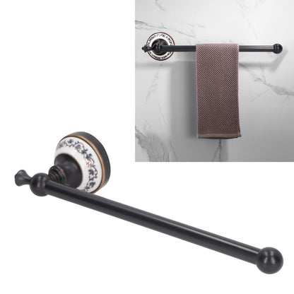 Retro Copper Bathroom Towel Bar Single Bath Towel Rack for Kitchen Wall Bathroom Wall V1294-YM0521-3112220089911