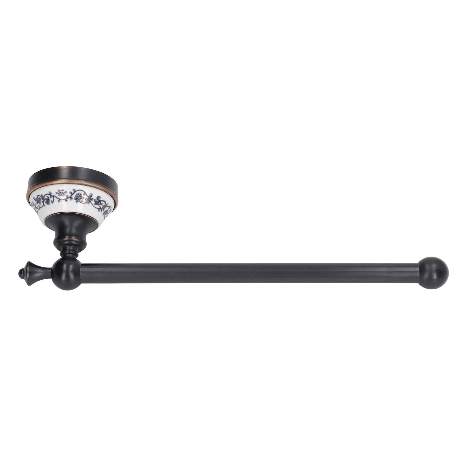 Retro Copper Bathroom Towel Bar Single Bath Towel Rack for Kitchen Wall Bathroom Wall V1294-YM0521-3112220089911