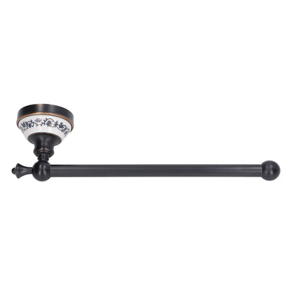 Retro Copper Bathroom Towel Bar Single Bath Towel Rack for Kitchen Wall Bathroom Wall V1294-YM0521-3112220089911
