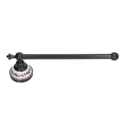Retro Copper Bathroom Towel Bar Single Bath Towel Rack for Kitchen Wall Bathroom Wall V1294-YM0521-3112220089911