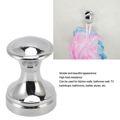 Robe Hook Simple Beautiful Copper Single Wall Hooks Clothes Hook for Bathrooms Barber Stores Plating Color V1294-YM0521-3112220090214