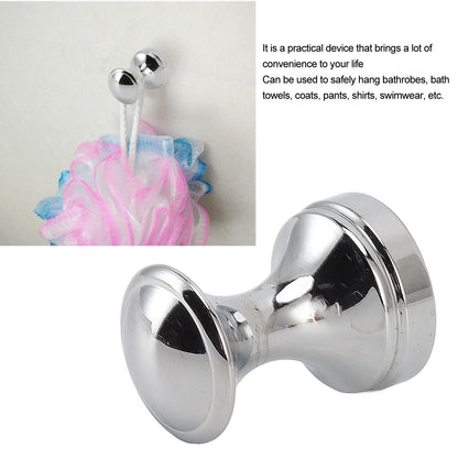 Robe Hook Simple Beautiful Copper Single Wall Hooks Clothes Hook for Bathrooms Barber Stores Plating Color V1294-YM0521-3112220090214
