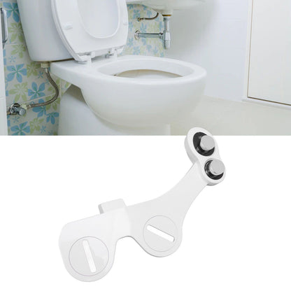 Toilet Bidet Attachment Sprayer Front Back Cleansing Cold Water with 2 Retractable Nozzles V1294-YM0521-3112220091811