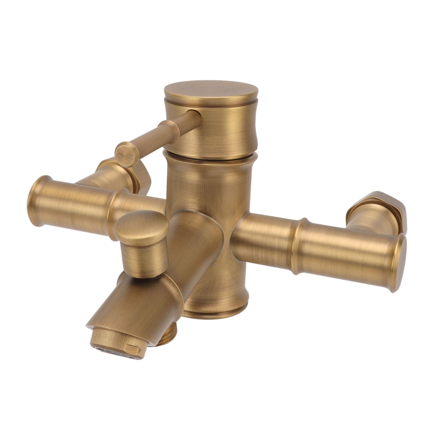 Brass Bathroom Shower European Antique Simple Wall Mount Handheld Shower Set with Accessories for Bathroom V1294-YM0521-3112220097011