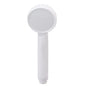 Rain Shower Head Simple Thicken Baking Process Handheld Shower Head with Ergonomic Handle for Bathroom White V1294-YM0521-3112230003011