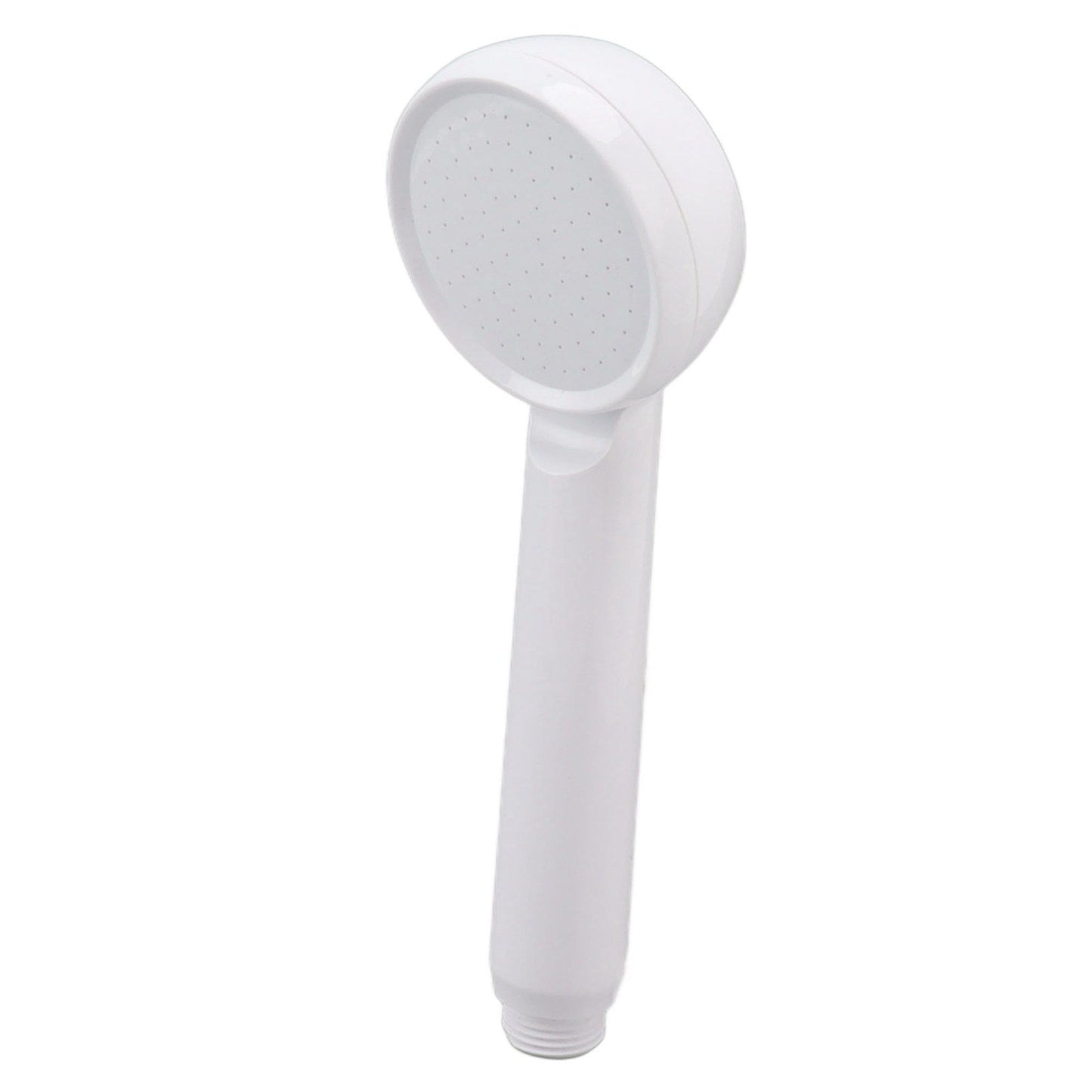 Rain Shower Head Simple Thicken Baking Process Handheld Shower Head with Ergonomic Handle for Bathroom White V1294-YM0521-3112230003011