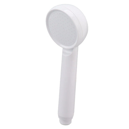 Rain Shower Head Simple Thicken Baking Process Handheld Shower Head with Ergonomic Handle for Bathroom White V1294-YM0521-3112230003011