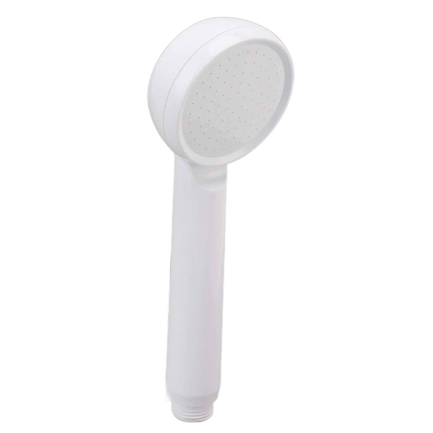 Rain Shower Head Simple Thicken Baking Process Handheld Shower Head with Ergonomic Handle for Bathroom White V1294-YM0521-3112230003011