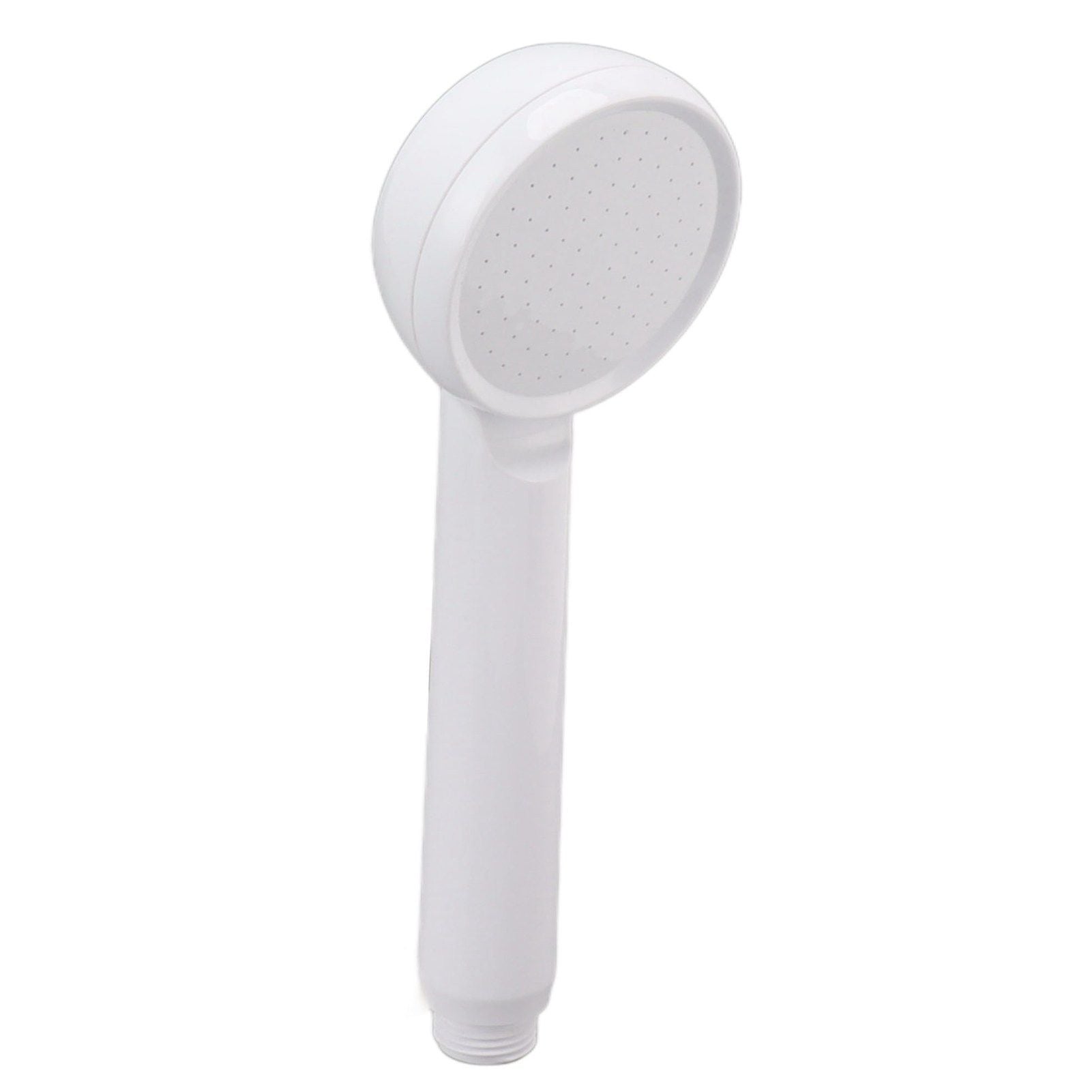 Rain Shower Head Simple Thicken Baking Process Handheld Shower Head with Ergonomic Handle for Bathroom White V1294-YM0521-3112230003011