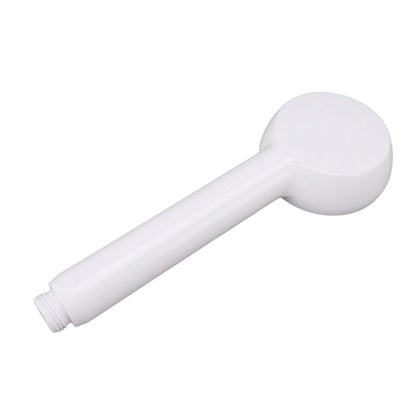 Rain Shower Head Simple Thicken Baking Process Handheld Shower Head with Ergonomic Handle for Bathroom White V1294-YM0521-3112230003011