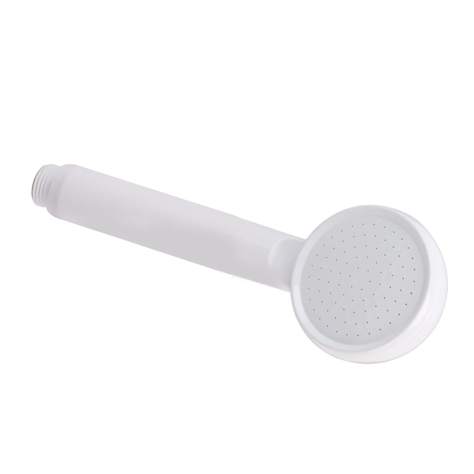 Rain Shower Head Simple Thicken Baking Process Handheld Shower Head with Ergonomic Handle for Bathroom White V1294-YM0521-3112230003011