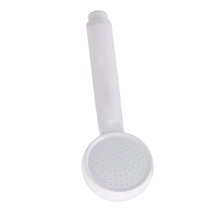 Rain Shower Head Simple Thicken Baking Process Handheld Shower Head with Ergonomic Handle for Bathroom White V1294-YM0521-3112230003011