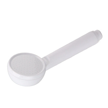 Rain Shower Head Simple Thicken Baking Process Handheld Shower Head with Ergonomic Handle for Bathroom White V1294-YM0521-3112230003011