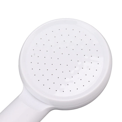 Rain Shower Head Simple Thicken Baking Process Handheld Shower Head with Ergonomic Handle for Bathroom White V1294-YM0521-3112230003011