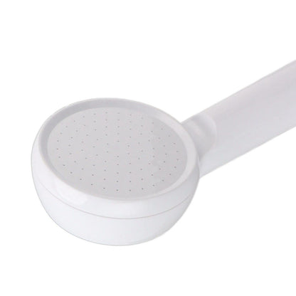 Rain Shower Head Simple Thicken Baking Process Handheld Shower Head with Ergonomic Handle for Bathroom White V1294-YM0521-3112230003011