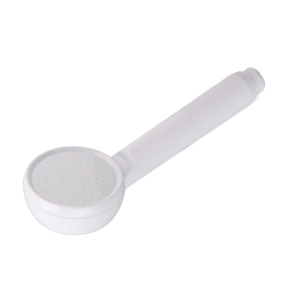 Rain Shower Head Simple Thicken Baking Process Handheld Shower Head with Ergonomic Handle for Bathroom White V1294-YM0521-3112230003011