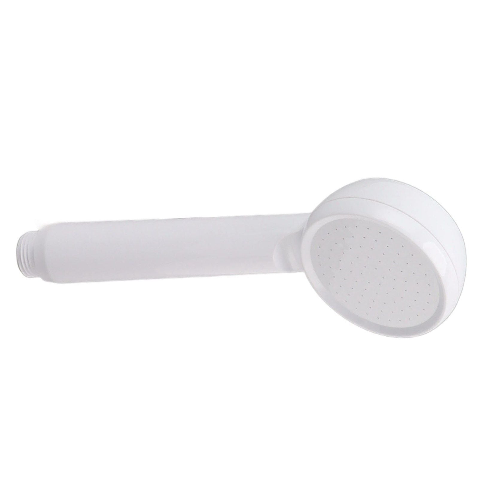 Rain Shower Head Simple Thicken Baking Process Handheld Shower Head with Ergonomic Handle for Bathroom White V1294-YM0521-3112230003011