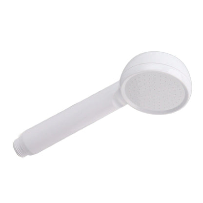 Rain Shower Head Simple Thicken Baking Process Handheld Shower Head with Ergonomic Handle for Bathroom White V1294-YM0521-3112230003011