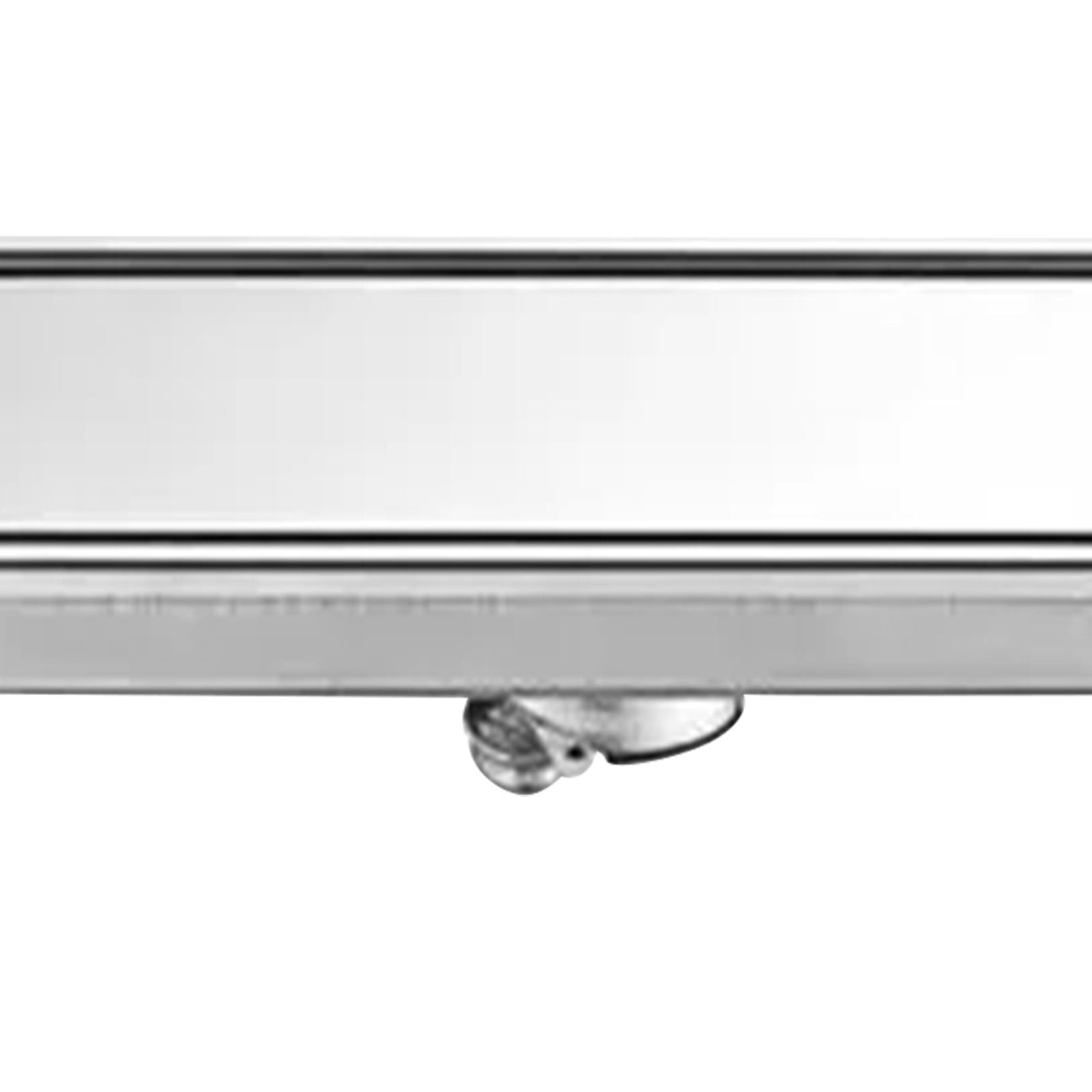 Linear Floor Drain Rectangular Prevent Clogging 304 Stainless Steel Long Shower Drain for Bathroom Kitchen V1294-YM0521-3112230009011