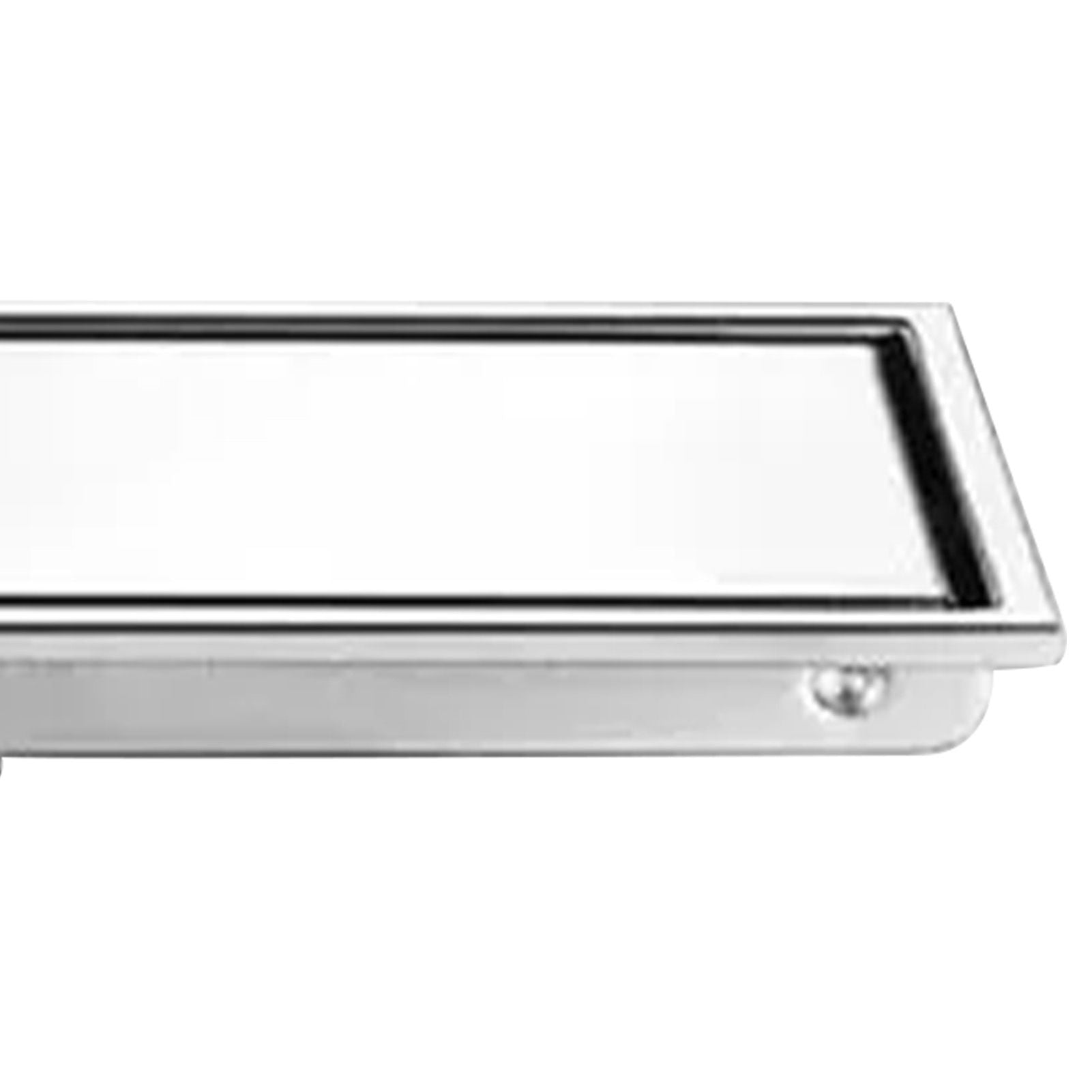 Linear Floor Drain Rectangular Prevent Clogging 304 Stainless Steel Long Shower Drain for Bathroom Kitchen V1294-YM0521-3112230009011
