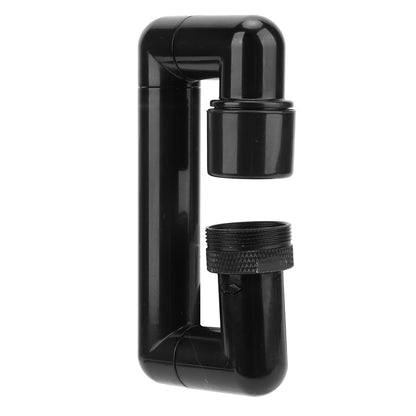 Rotating Telescopic Faucet Mechanical Swivel Arm Faucet for Kitchen Bathroom Sink Washbasin Black V1294-YM0521-3112230010911