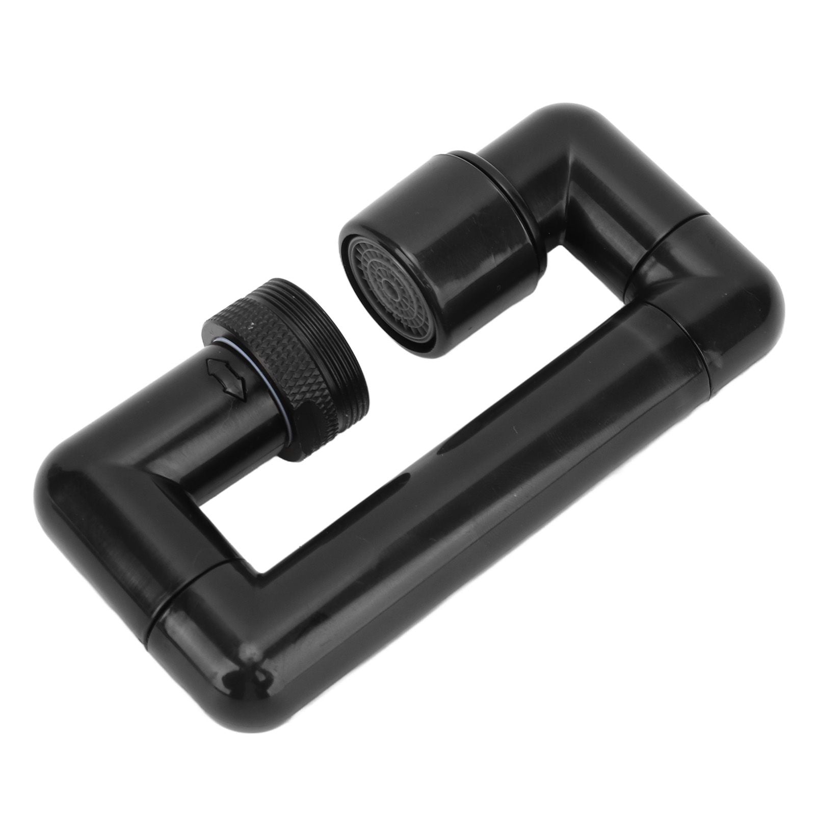 Rotating Telescopic Faucet Mechanical Swivel Arm Faucet for Kitchen Bathroom Sink Washbasin Black V1294-YM0521-3112230010911