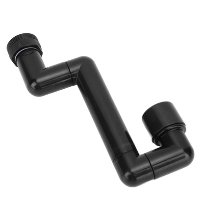 Rotating Telescopic Faucet Mechanical Swivel Arm Faucet for Kitchen Bathroom Sink Washbasin Black V1294-YM0521-3112230010911