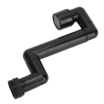 Rotating Telescopic Faucet Mechanical Swivel Arm Faucet for Kitchen Bathroom Sink Washbasin Black V1294-YM0521-3112230010911