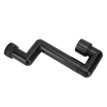 Rotating Telescopic Faucet Mechanical Swivel Arm Faucet for Kitchen Bathroom Sink Washbasin Black V1294-YM0521-3112230010911