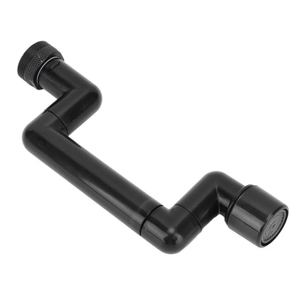 Rotating Telescopic Faucet Mechanical Swivel Arm Faucet for Kitchen Bathroom Sink Washbasin Black V1294-YM0521-3112230010911