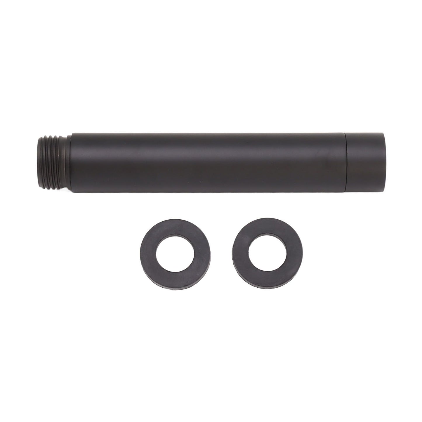 Shower Arm Stainless Steel Modern Elegant Shower Extension Pipe for Bathroom Black V1294-YM0521-3112230011711