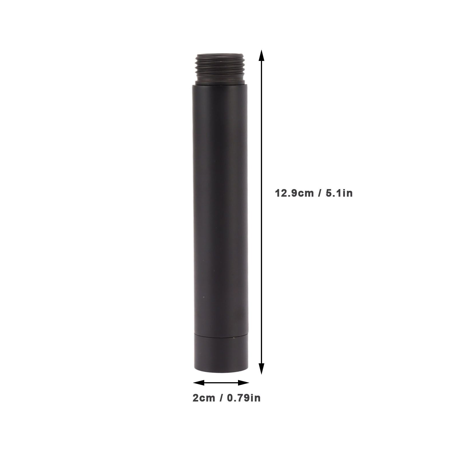 Shower Arm Stainless Steel Modern Elegant Shower Extension Pipe for Bathroom Black V1294-YM0521-3112230011711