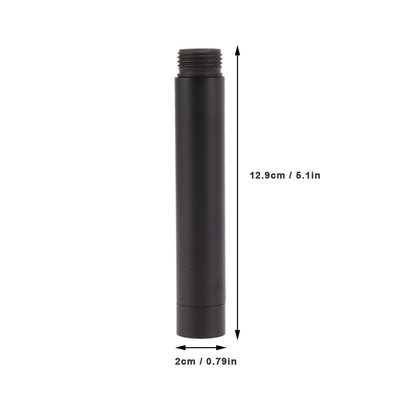 Shower Arm Stainless Steel Modern Elegant Shower Extension Pipe for Bathroom Black V1294-YM0521-3112230011711