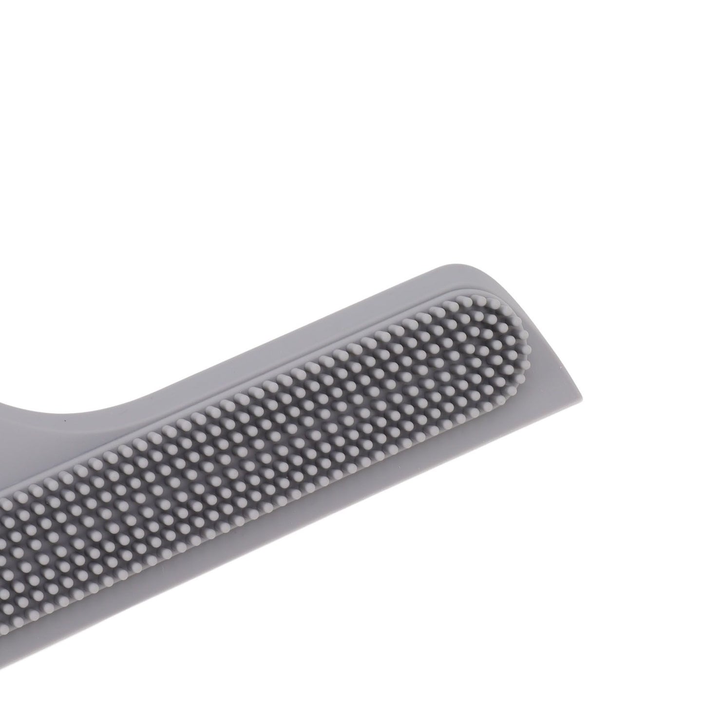 Glass Wiper with Non Slip Handle Silicone Window Cleaner Squeegee for Bathroom Windows Kitchen Mirror Grey V1294-YM0521-3112230011812