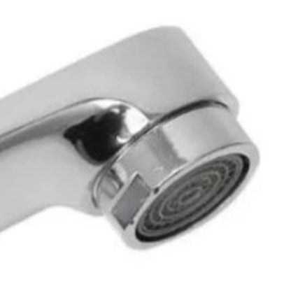 Time Delay Silver Faucet Single Tube Cold Water Basin Taps for Public Hotel Restaurant Shopping Mall V1294-YM0521-3112230012811