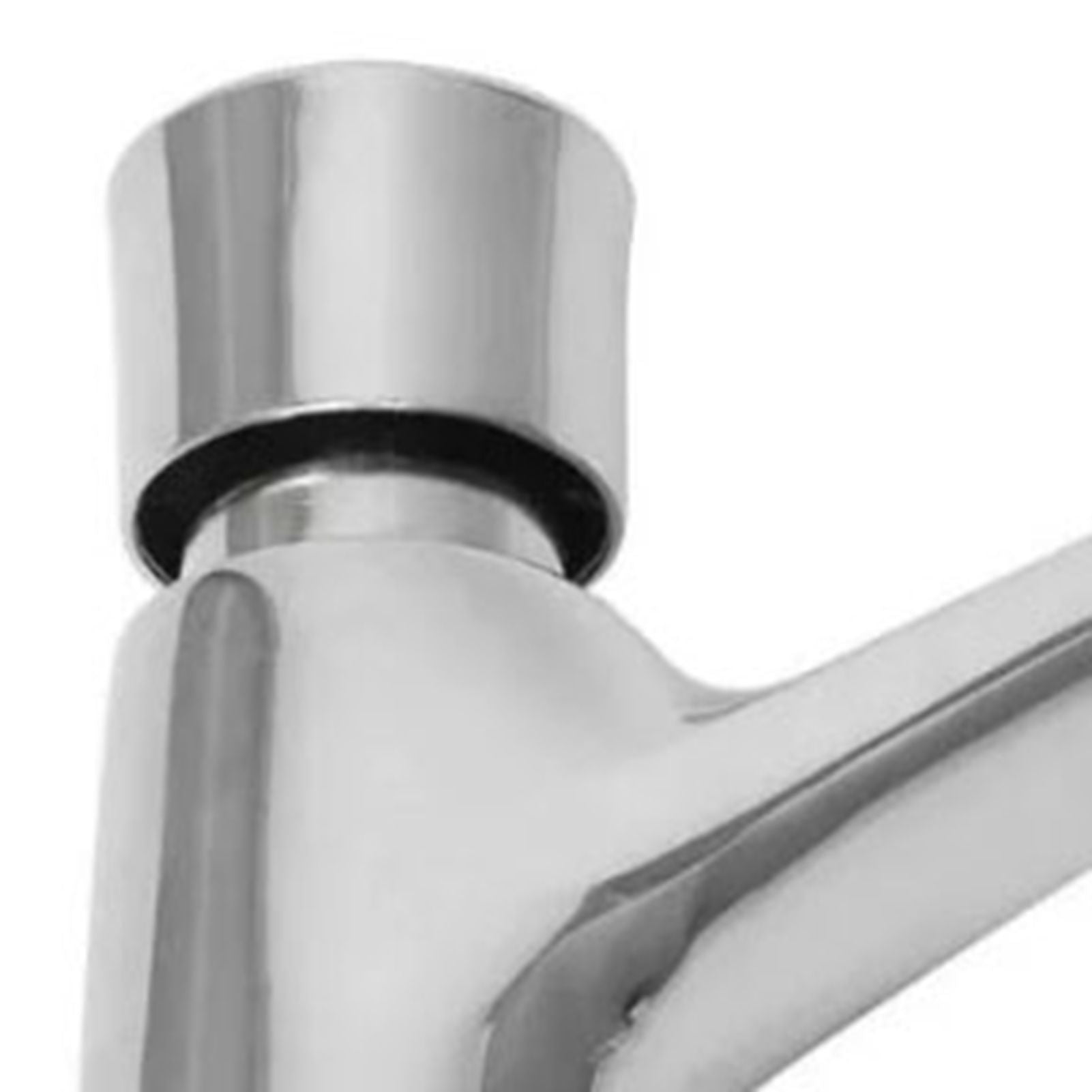Time Delay Silver Faucet Single Tube Cold Water Basin Taps for Public Hotel Restaurant Shopping Mall V1294-YM0521-3112230012811